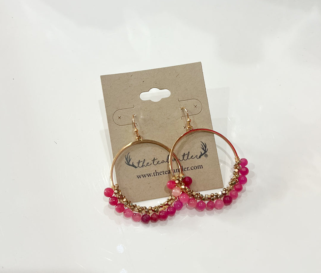 Fuchsia Earring