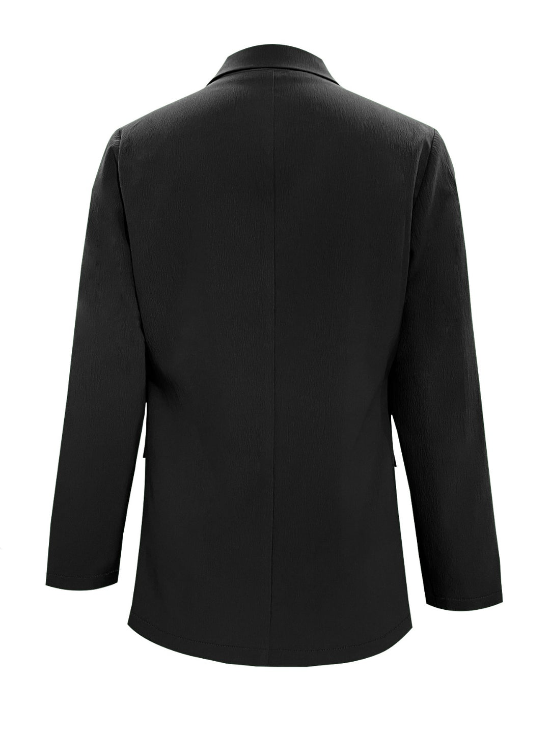 Lapel Collar Long Sleeve Blazer