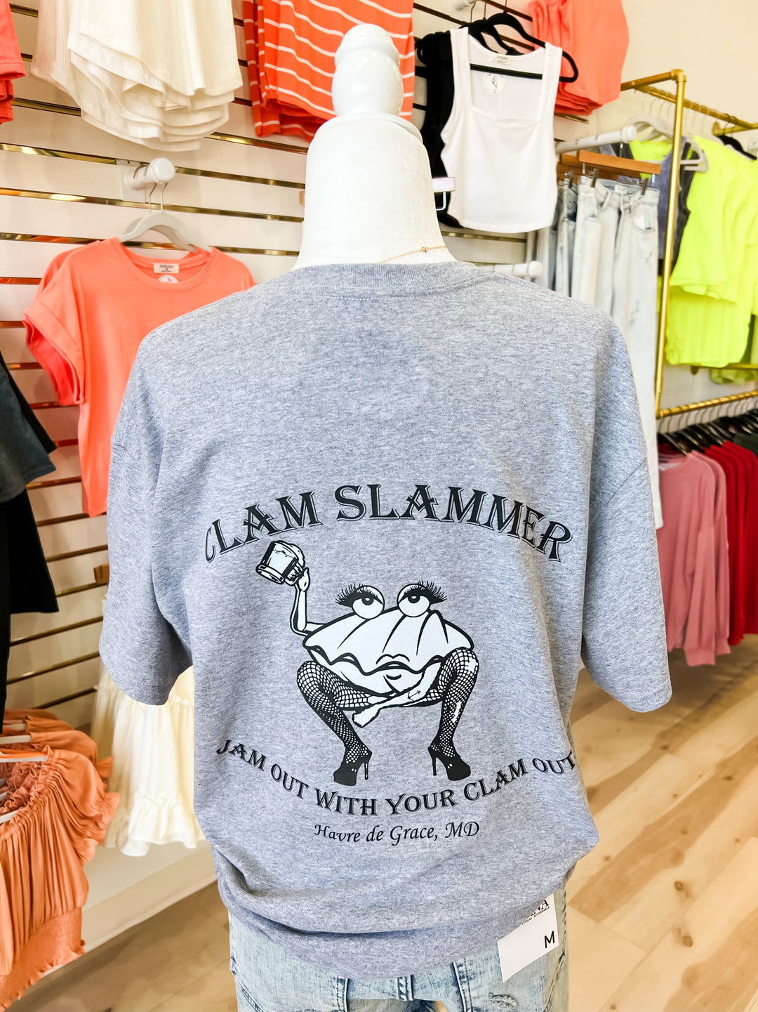 Clam Slammer T-Shirt - The Teal Antler Boutique