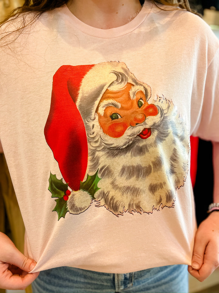 Retro Santa Graphic Tee - The Teal Antler Boutique