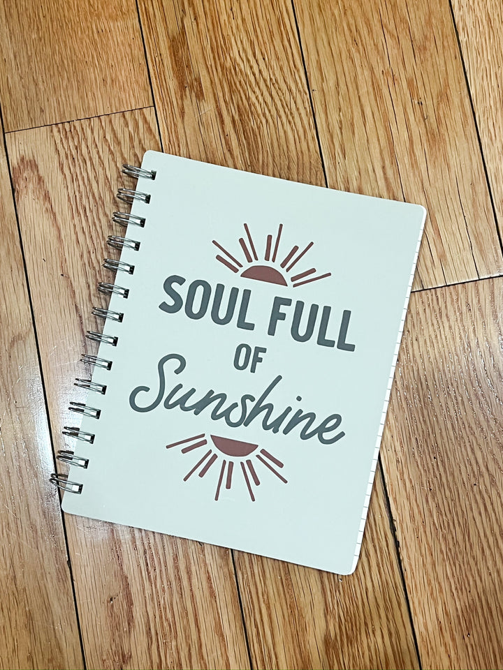 Soul Full Of Sunshine Notebook