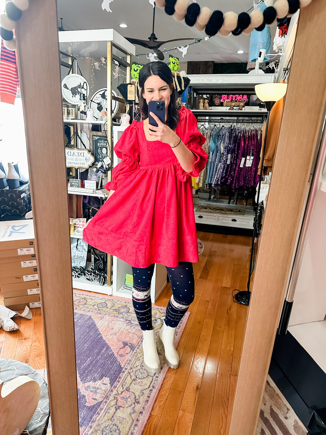 The Red Dress In The Window