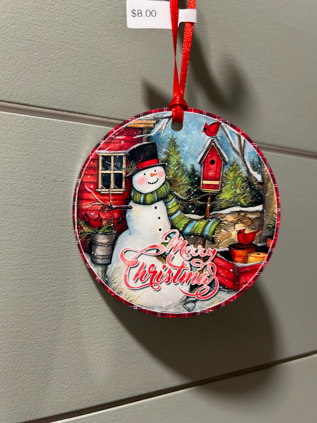 Metal Christmas Ornament