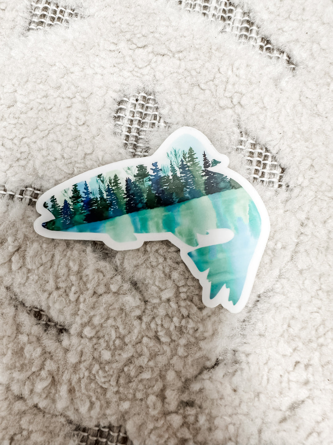 Fish Sticker - The Teal Antler Boutique