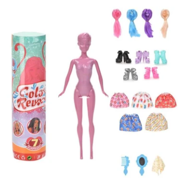 Mattel Barbie® Color Reveal™ Doll with 7 Surprises